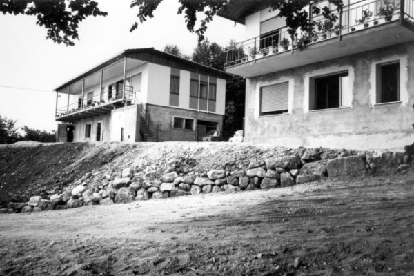 1967, estate - costruzione villaggio a Bosco C