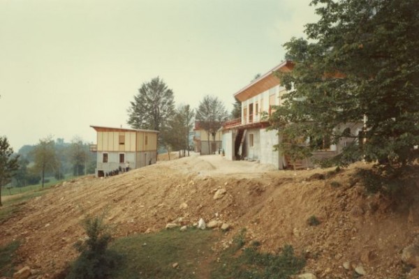 1967, estate - costruzione villaggio a Bosco G